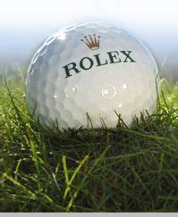 pallina golf rolex|rolex golf website.